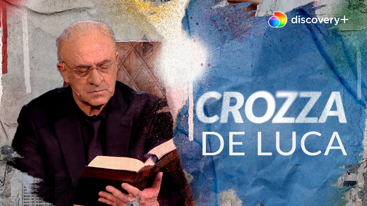 Crozza De Luca si dedica alla lettura del libro scritto dal Generale Figliuolo