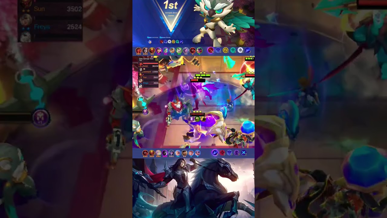 AUSTUS SKILL 3 | PERANG HERO LEGEND LEO ASTRO VS MINO WYRMSLAYER 