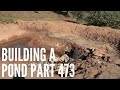 Fixing our off-grid shower, work on the pond and a look at our hillside