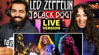We react to Led Zeppelin - Black Dog (Live at Madison Square Garden 1973) | REACTION