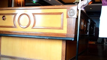 Self leveling Pool Table on Cruise ship