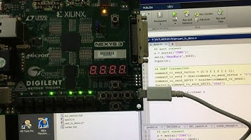 FPGA VHDL UART RECEIVER