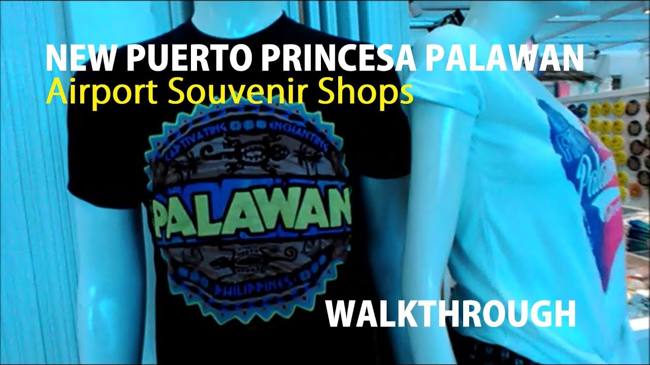 New Puerto Princesa Palawan Airport Souvenir Shops (c2019)