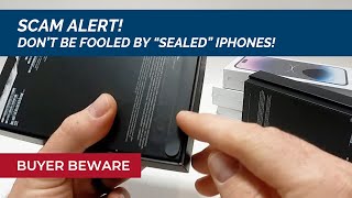 Watch First Before Buying a &quot;Sealed&quot; iPhone From 3rd Party // Don&#39;t Be Fooled By These Scam Artists