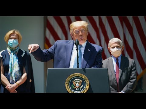 🇨🇳 🇺🇸 بسبب كورونا.. ترامب يهدد الصين بقطع العلاقات معها