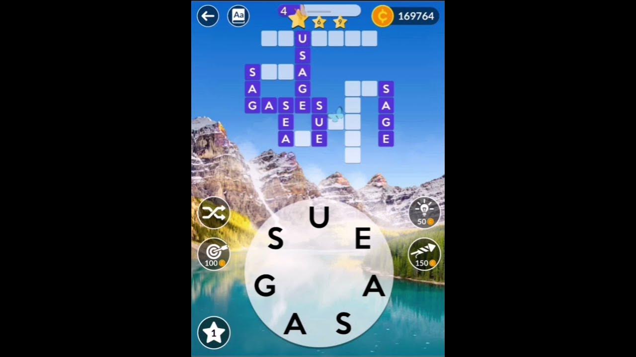 Wordscapes Daily Puzzle JUNE 12, 2023 gameplay Answers Solution