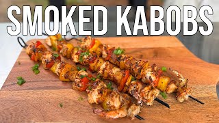 Espetinhos de Frango Defumado para o seu Churrasco de Verao Holy Smokes BBQ