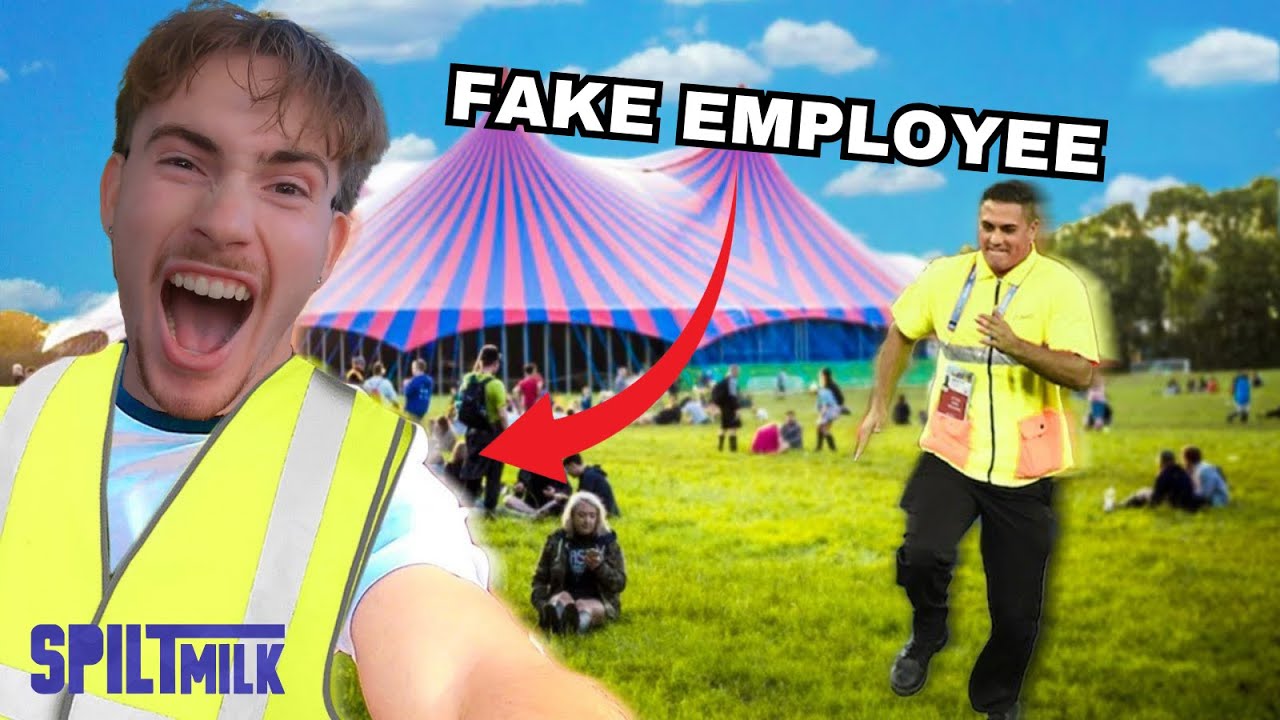 SNEAKING INTO A MUSIC FESTIVAL (SPILT MILK 2023)