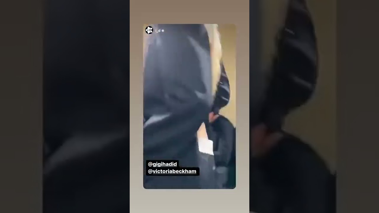 Gigi Hadid via Instagram story.