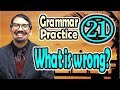 What is wrong? (21) (Grammar Practice) [ ForB English Lesson ]