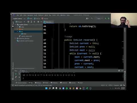 GitHub CoPilot attempting to write 61B style IntList code
