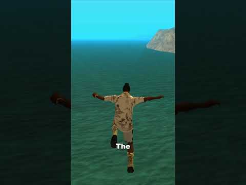 falling into the ocean 🌊 or crashing into the ground with bike 🏍️ IN GTA GAMES