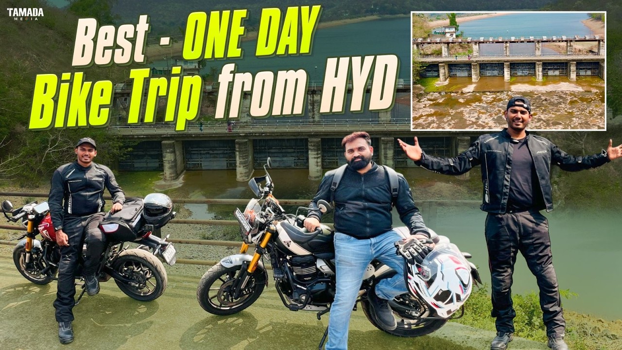CHANDRAMPALLI DAM | Best one day bike trip from HYD🔥| Triumph POV | Telugu motovlogs | @Rahultejo