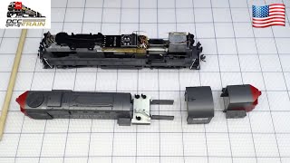 Plug and Play Sound Decoder installation Rapido RS 11 Part 2 Removing the shell