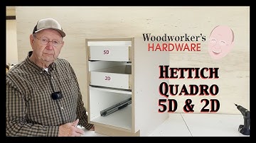 Hettich Quadro 5D vs 2D Drawer Slides: Full Installation Guide & Adjustability Demo!
