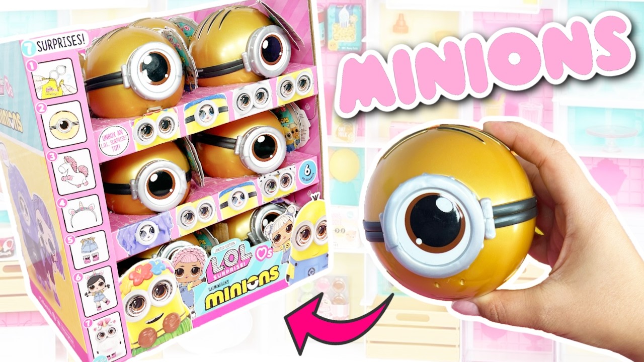LOL Surprise Loves Minions Unboxing - YouTube
