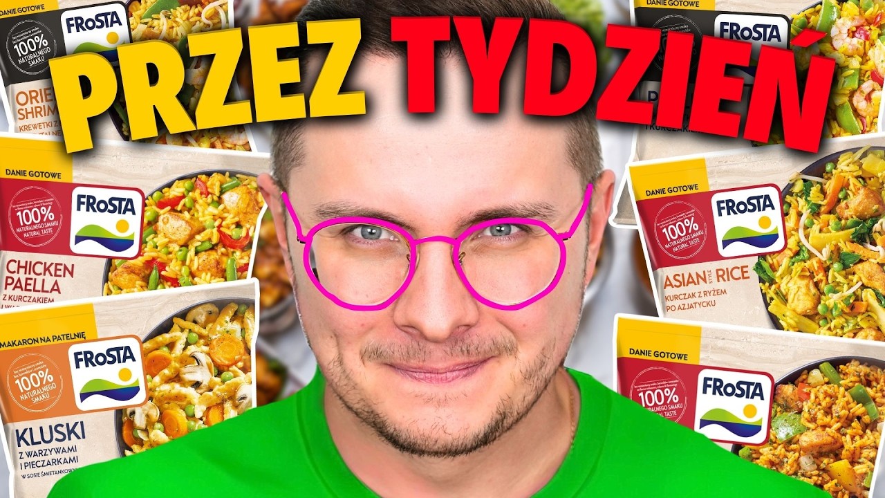 7 DNI JEM TYLKO OBIADY MROŻONE Z FROSTY - CO SIĘ STAŁO?!