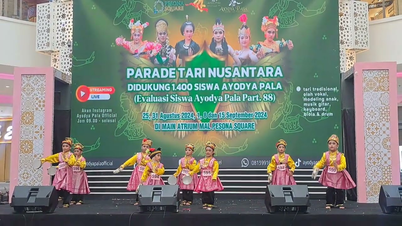 Tari Rebana Aceh | Ujian Kenaikan Tingkat | Ayodya Pala, Taman Raya Citayam