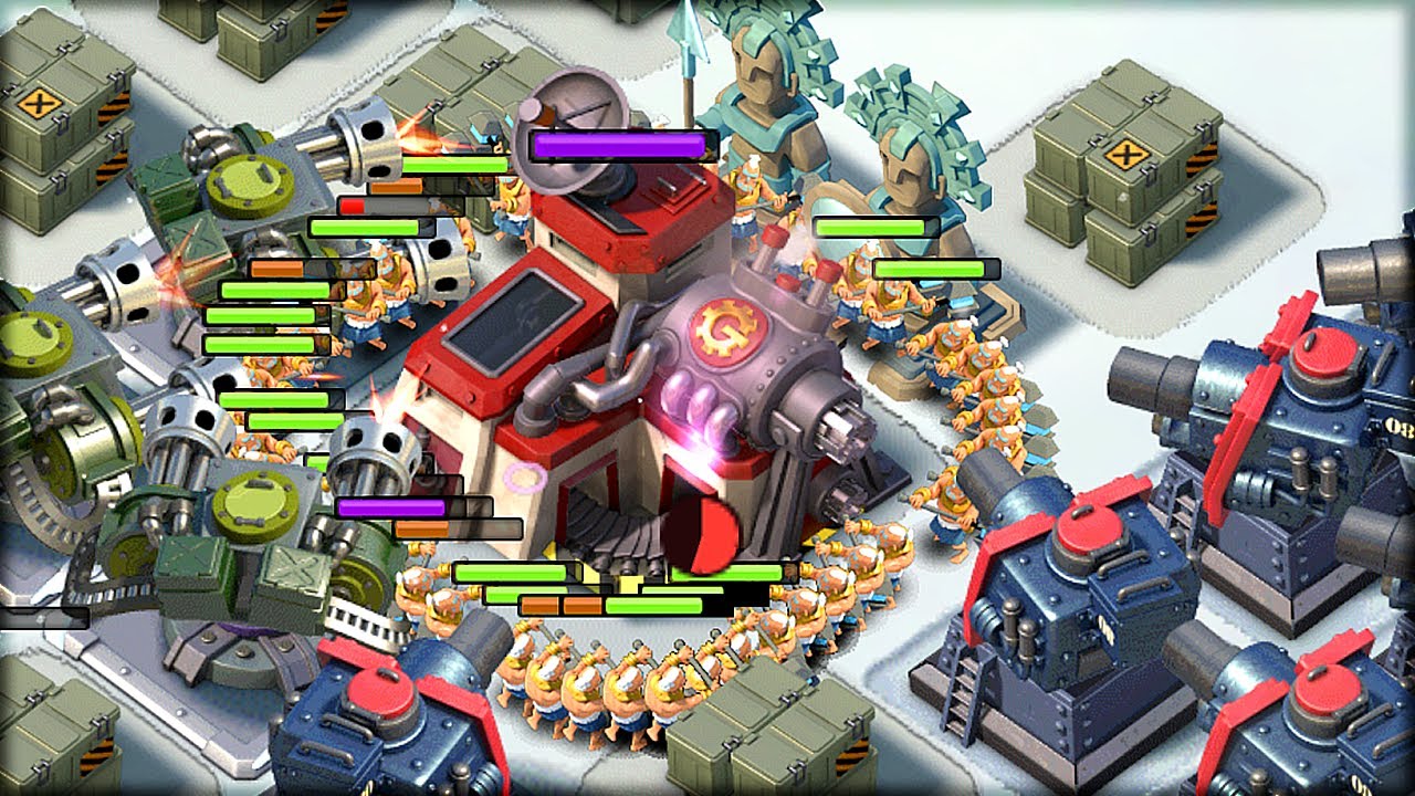 Boom Beach WARRIORS VS WAR FACTORY