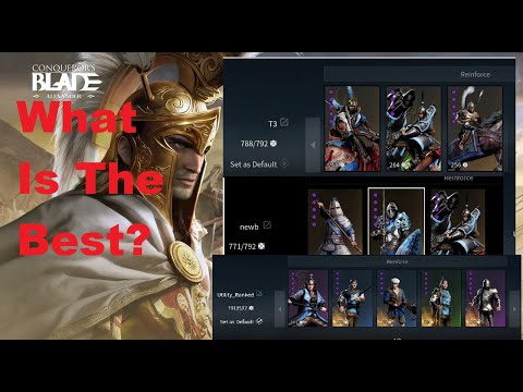 Best Unit Warband Builds l Ranked l Territory-war l Conqueror's Blade Guide l S20 Alexander 2024