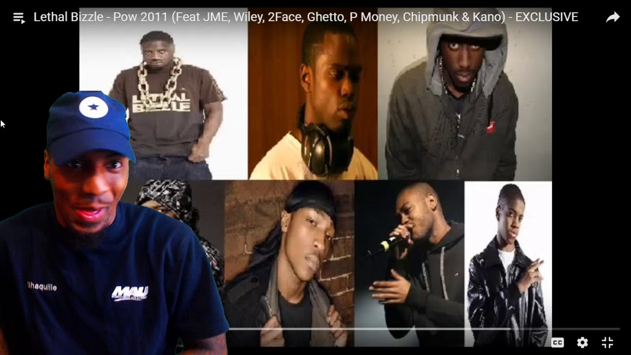 Lethal Bizzle - Pow 2011 (Feat JME, Wiley, 2Face, Ghetto, P Money, Chipmunk & Kano) | REACTION