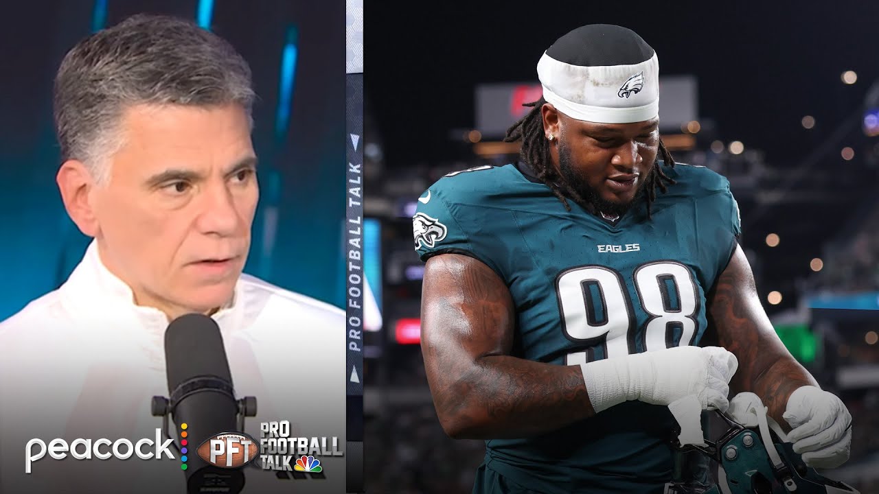 Suspension ‘in play’ for Jalen Carter amid spit on Dak Prescott | Pro  Football Talk | NFL on NBC