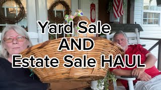 Yard Sale AND A Estate Sale/ Plus Haul