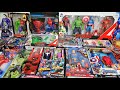 Avengers Superhero Ironman Spiderman Hulk Batman Captain America Superman Toys Unboxing Video