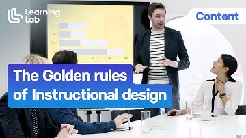 The Golden rules of Instructional design