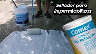 Como hacer un buen sellador para tu impermeabilizacion comex - YouTube