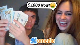 Paying Girls to be My Girlfriend on Omegle!