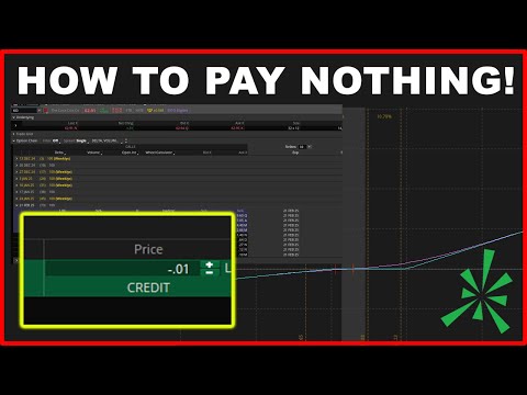 How to Build a Free Options Trade