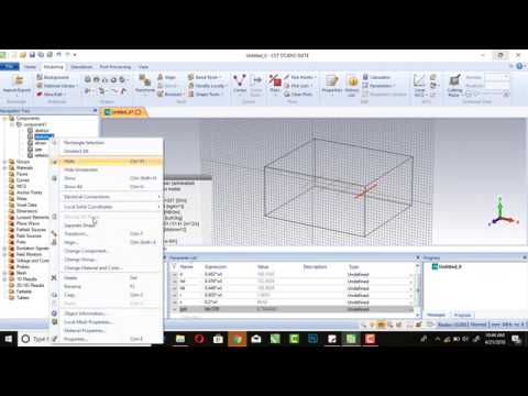ANTENA YAGI UDA BY CST - YouTube