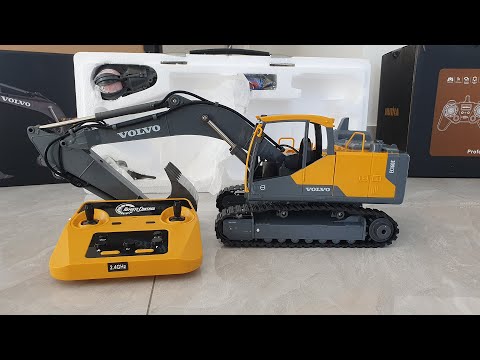 Video Mở Hộp Máy Xúc Volvo E598 Nhông Kim Loại Trục Vít | Xe... - youtube
