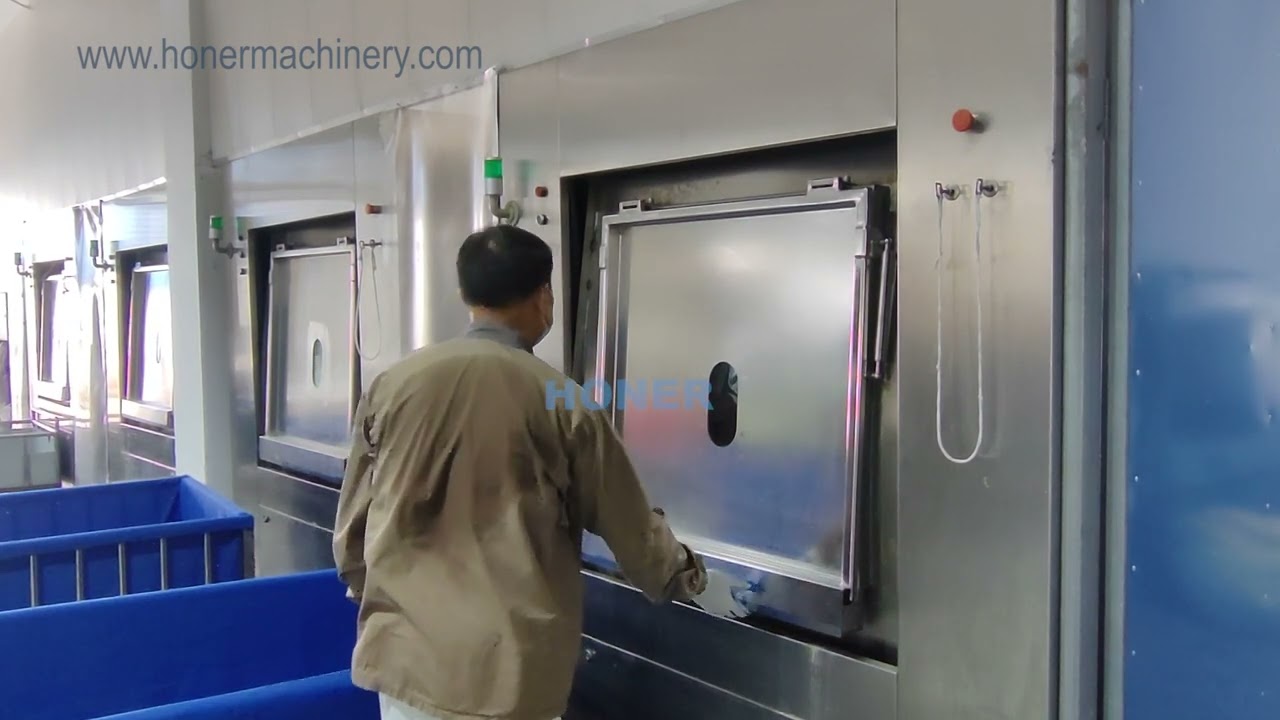 How to use barrier washer extractor for Cleanroom
