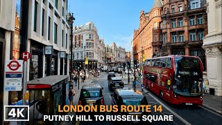 Is this London s poshest and most scenic bus route