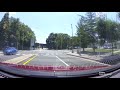 Driver Runs Red Light