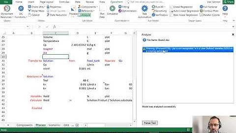 Dynochem Model Building Video 9: More best practices; embed equipment information in model