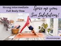 SPICED UP CREATIVE SUN SALUTATIONS | FULL BODY FLOW | Lauralouiseyoga