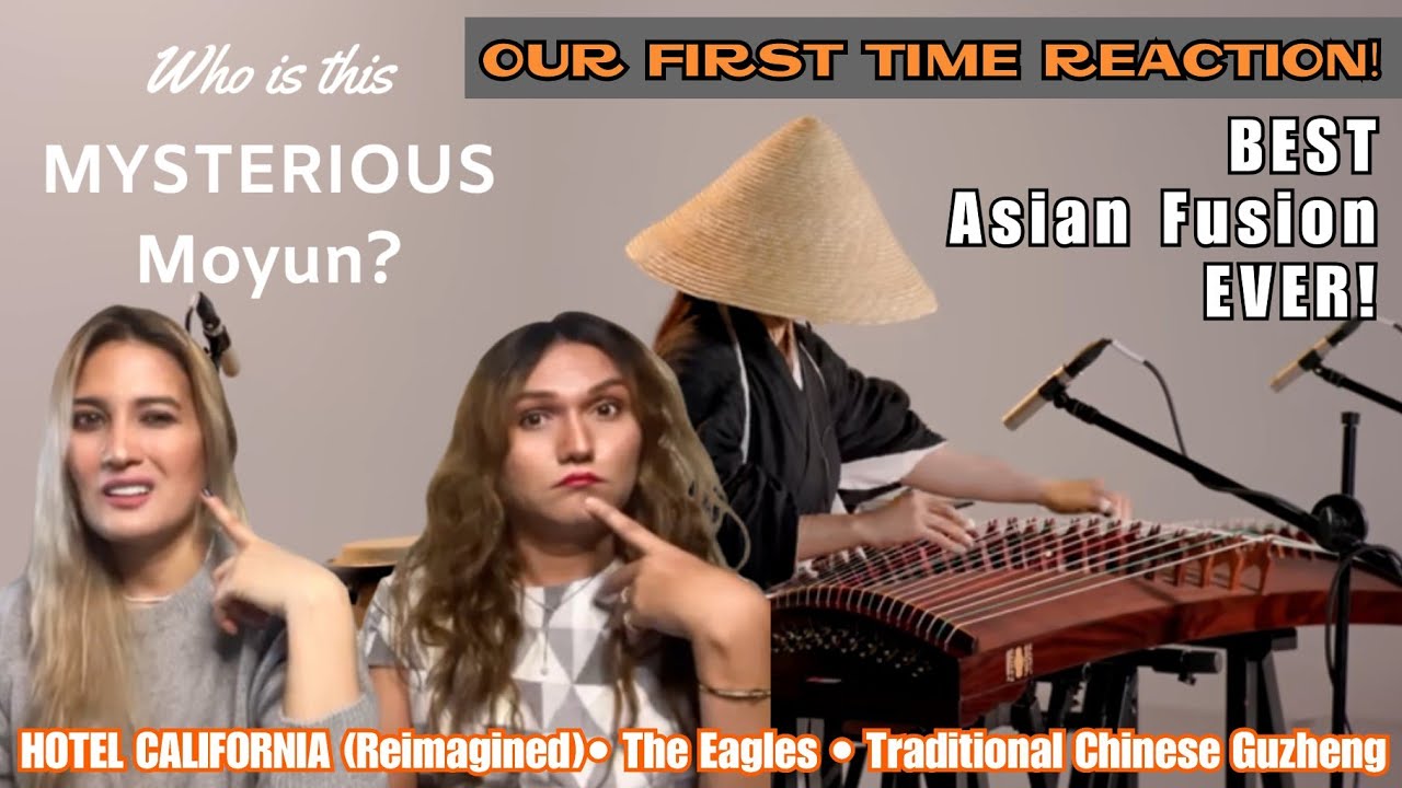 OUR FIRST TIME REACTING TO: 墨韵 Moyun - Hotel California Reimagined Traditional Chinese Guzheng