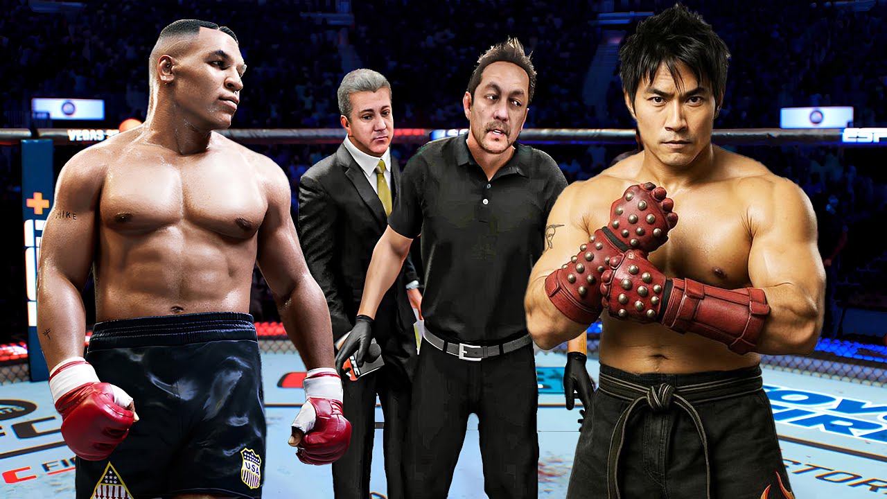 Майк Тайсон против Невероятного Дракона (EA Sports UFC 5)