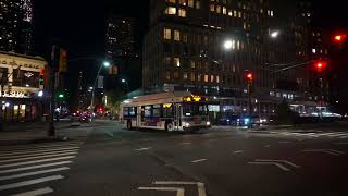 NYC Bus: Park Slope bound C40LF 455 B61 at Boerum Pl/Fulton St