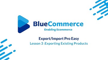 Opencart Import/Export Pro Easy - Lesson 3 : Exporting Product Sheet