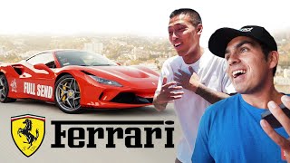 Surprising a Fan With a $350,000 FULLSEND Ferrari!