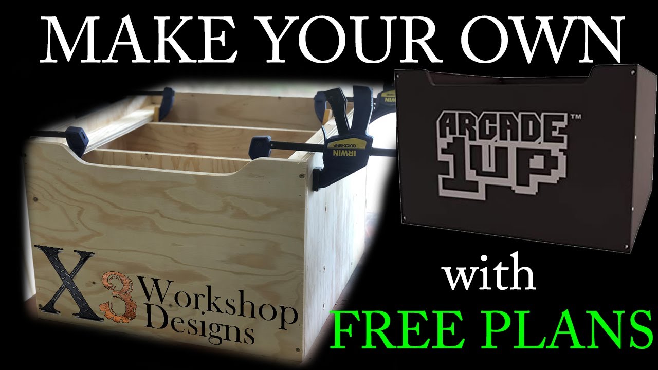X3WD - Make your own Arcade Riser for under $35!!! W/ FREE PLANS (Raw ...