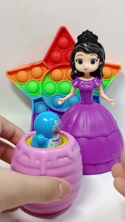 Doraemon Like Drink! #toys #funny #satisfying