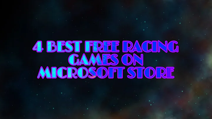 4 Free Racing Games from Microsoft Store