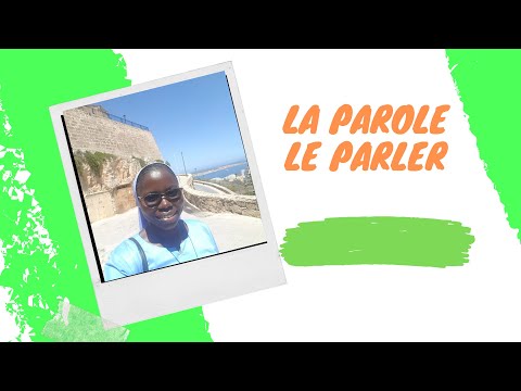 Vidéo: Qu'est-ce Que La Parole