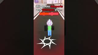 This emote TELEPORTS and DAMAGES you...😲 (JJS)