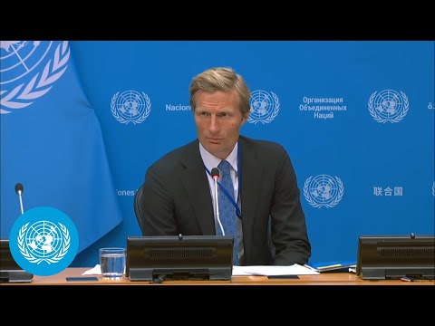 Видео: Humanitarian situation in Gaza - World Food Programme | Press Conference | United Nations